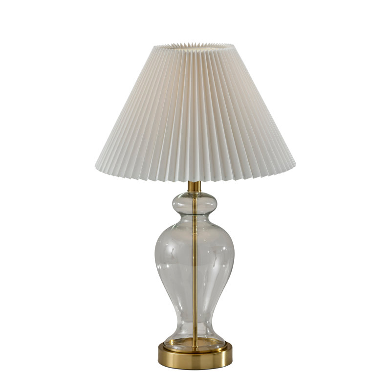 Lampe de table Sonata - abat-jour plissé