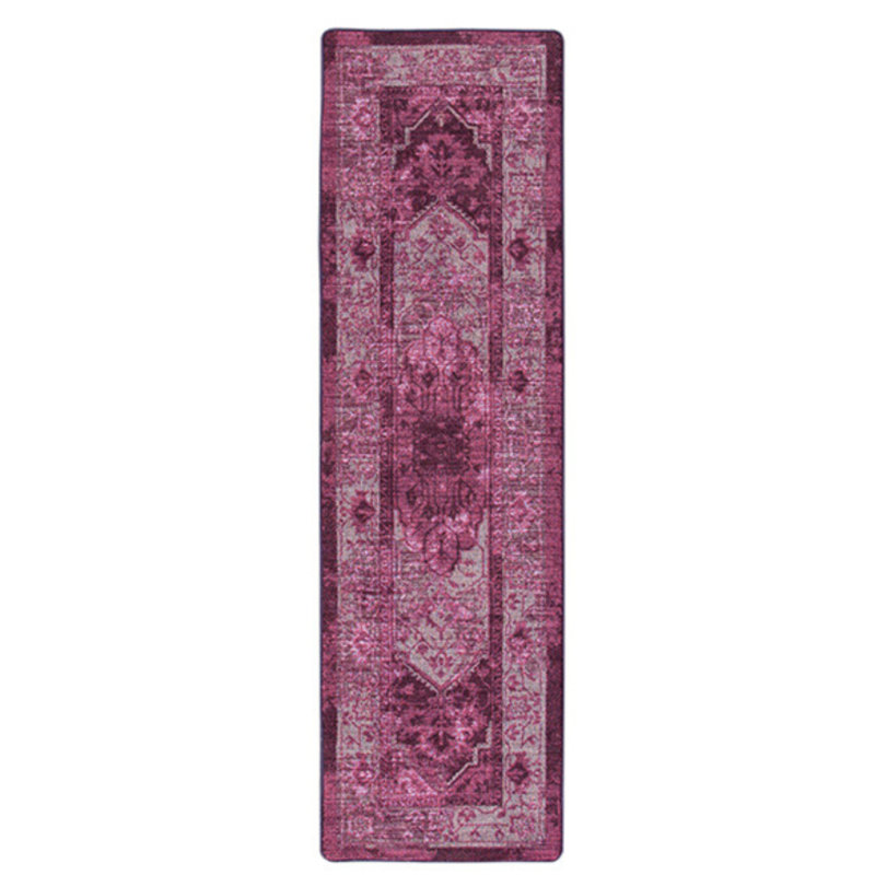 Aubergine saxonne, Tapis de couloir 2 pi 1 po x 7 pi 8 po
