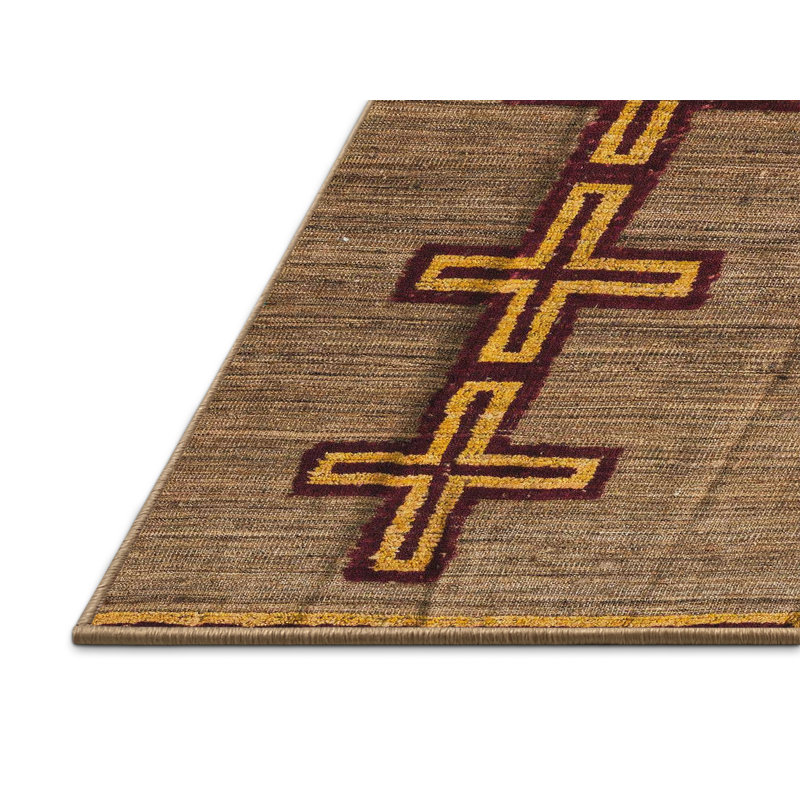 Abstract Indoor Rug, Rectangle 8' x 10'