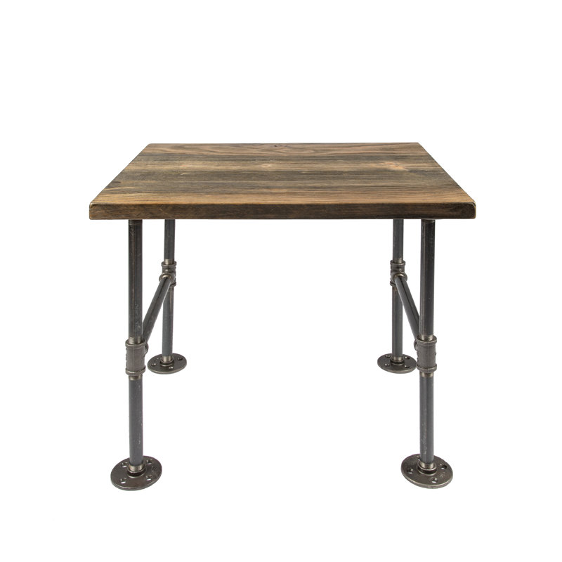 Table de bout 20,88 po, Noir Boulder