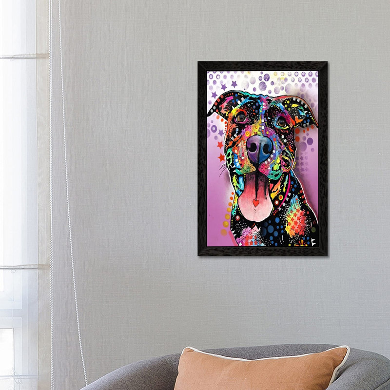 Ms. Understood by Dean Russo - Print on Canvas, 101.6 cm H x 66.04 cm W, Black Floater Framed