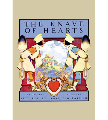 « the knave of hearts » par maxfield parrish-impression de publicités