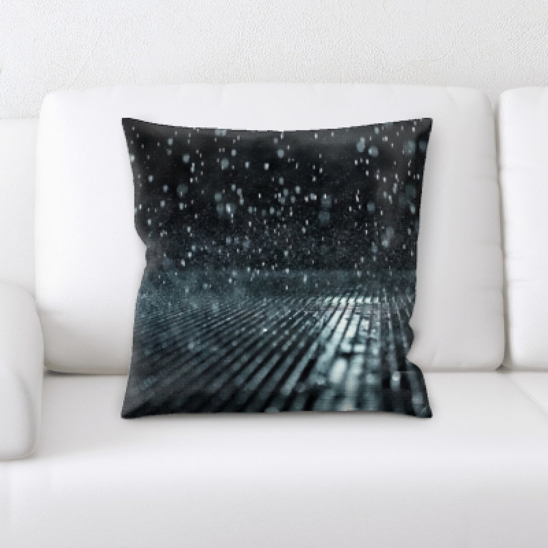 Microsuede Throw Pillow