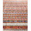 Tapis noué à la main de conception unique Tribal - gris, 8 pi 3 po x 9 pi 6 po