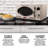 Nostalgia Retro 19" 0.9 cu ft. 800-Watt Countertop Microwave Oven-54418884