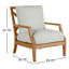 Haley Teak Patio Chair with Cushions-70167448-38580634-70064487