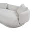 Bond Upholstred Oyster Beige Fabirc Contempry design 101" Sofa