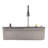 304 Stainless Steel Flying Rain Waterfall Basin - Sink For Kitchen Vegetable Wash Gray Single Slot With Control