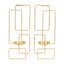 Applique murale en acier inoxydable 13,1 po