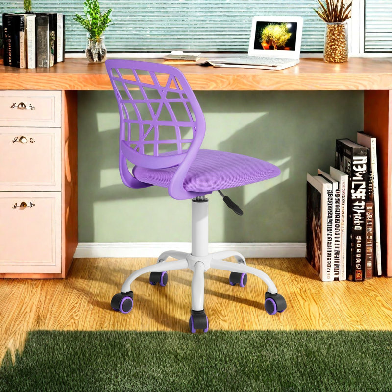Mesh Office Chair, Purple