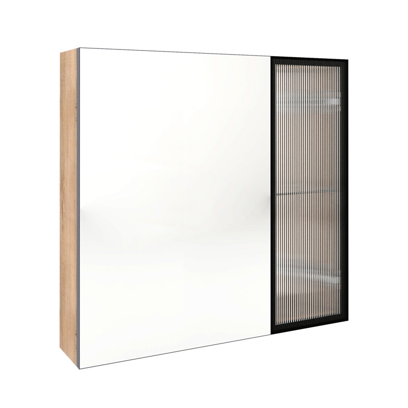 Bathroom Mirror Cabinet with Storage