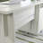 Desk, White Finish