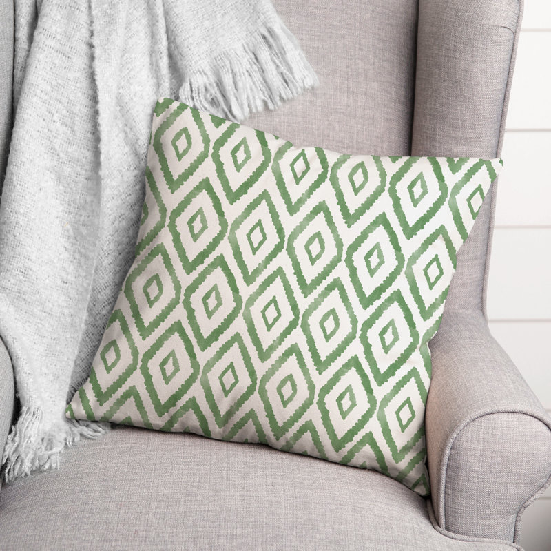 Lattice Throw Pillow