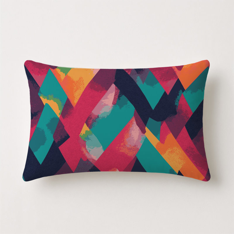 Coussin intérieur et extérieur Nova Grid, Rectangle 18"H x 25"W