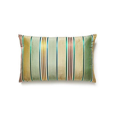 Charlotte Silk Lumbar Pillow Cover & Insert