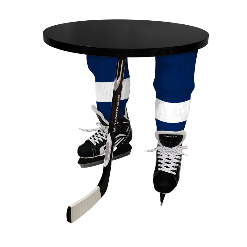 Table de bout à 3 pieds, Noir, Noir, Lightning de Tampa Bay