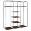 3 Door Fabric Wardrobe-43552718