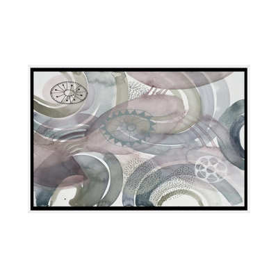 Joyful Spheres I by Faith Evans-Sills - Painting on Canvas