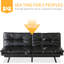 Canapé-lit convertible 71 po, canapé-lit futon simple-95924558