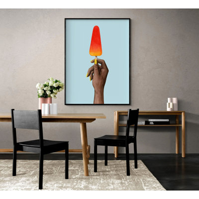 Reproduction d'affiche murale Popsicle, œuvre d'art Summer Chill, impression d'affiche murale
