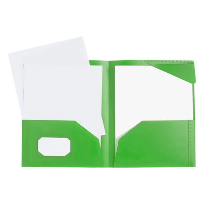 Storage clip  Two-Pocket File Folder With Inner Flap Double Pocket Document Organizer Folder Colorful Paper  For Office School File Classification