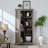 Tall Storage Cabinet, Barn Door, Rustic Farmhouse Pantry, Sliding Door-211425430