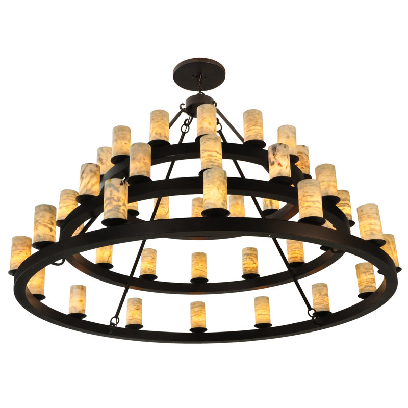 Rustic Lodge 42 - Light Chandelier