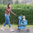 Pet Stroller 3-Wheel Foldable Cat Stroller Weatherproof Portable Travel Dog Stroller with Breathable Mesh Cover Cup Holder & Storage Basket for Small Medium Pets-57840361