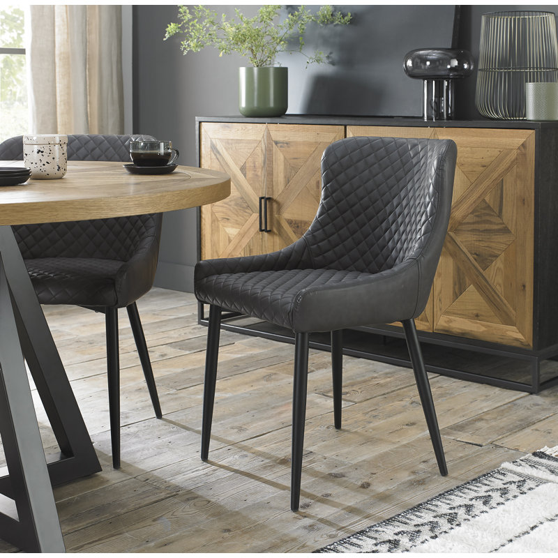 Ataja Upholstered Dining Chair, Black