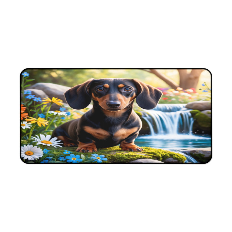 Polyester Desk Pad, 31.5x15.5