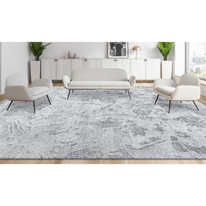 Abstract Indoor Rug, Rectangle 3' x 5'1"