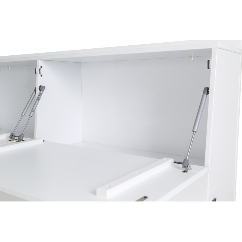 Enosburg Solid Wood Headboard, 150cm, White