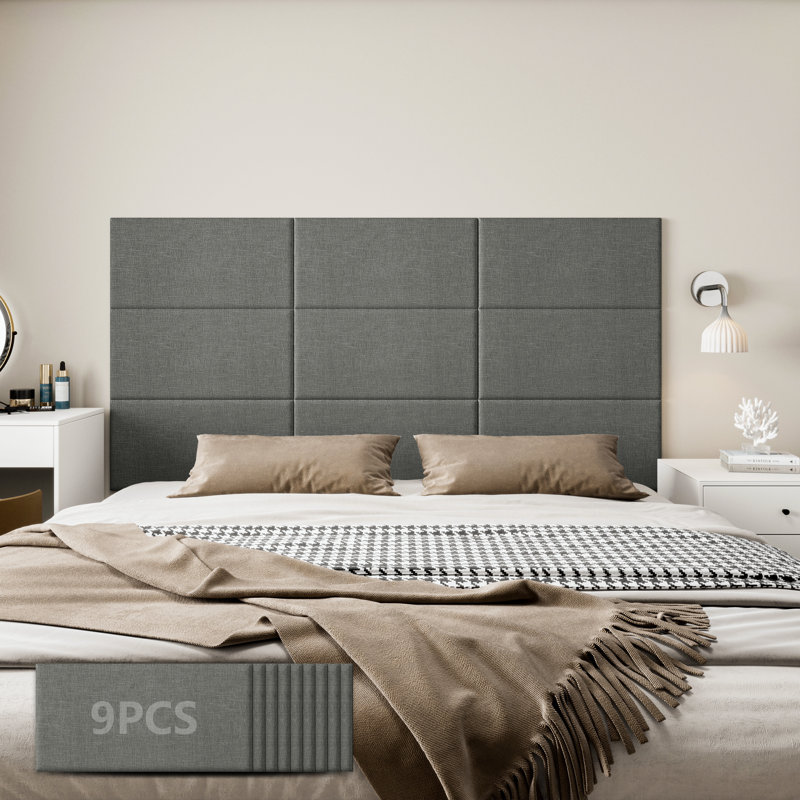 Faux Leather Peel Stick Wall Panels, 30cm H x 60cm W