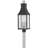 Beacon Hill Large Post Mount 3-Light Outdoor Lantern with Clear Seedy Glass (Post Sold Separately)