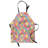 East Urban Home Geometric Apron Unisex, Tile Pattern Stripes, Adult Size, Multicolor