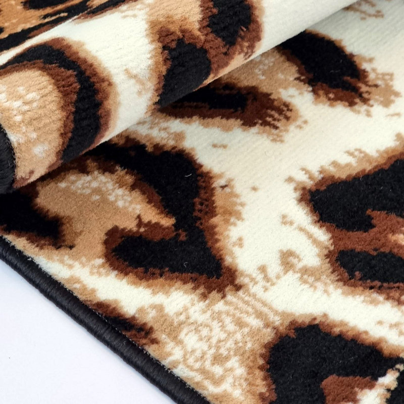 Alizey Animal Print Area Rug, Rectangle 200 x 290cm