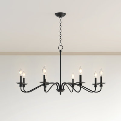 Delvona Dimmable Steel Chandelier