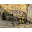 Banc de jardin en métal