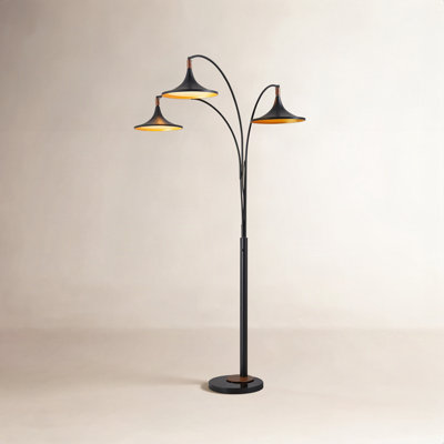 92" Dimmable Marble Floor Lamp