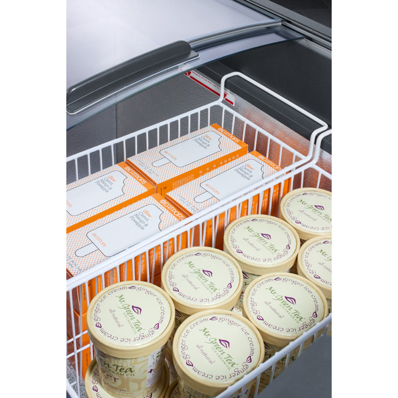 12.4 Cubic Feet Chest Freezer with Adjustable Temperature Controls