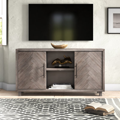Jusino Unfinished TV Stand for TVs up to 65"