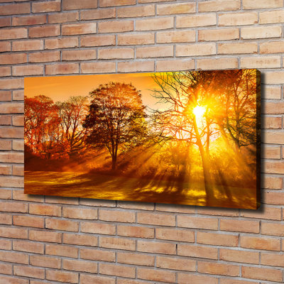Sunset - Wrapped Canvas Print