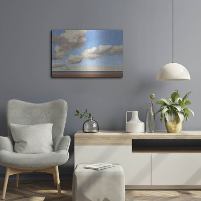 Art mural en métal Winston Porter «Seascape 3» par James Wiens