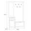 Tyneside Hall Tree 110.9cm Wide with Bench and Shoe Storage-1626199913