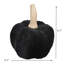 9,5 "citrouille de velours noir grand, pour la décoration d'Halloween des Fêtes