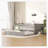 Wood Daybed with Trundle and Fence Guardrails-317973216-317973218