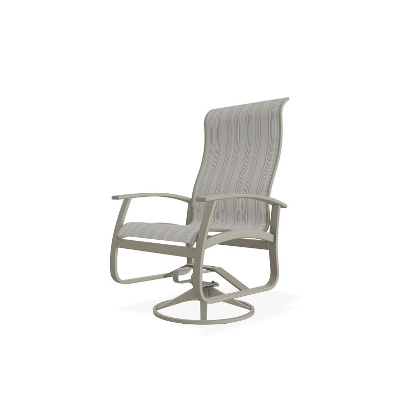 Belle Isle Outdoor Dining Chair, Harbor, Storm