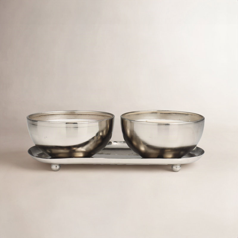 Astere Wax Melt Candle, Silver