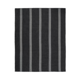 Sorrento Indoor/Outdoor Handwoven Recycled P.E.T Area Rug in Charcoal/White