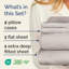 Ensemble de draps de luxe extra profonds - Ensembles de draps ultra doux et rafraîchissants-103254503-103254513
